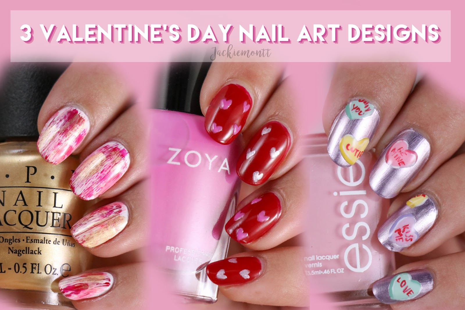 3 Adorable Valentine's Day Nail Art Designs For Every Skill Level